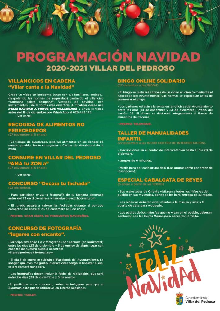 Imagen PROGRAMACIÓN NAVIDAD 2020-2021